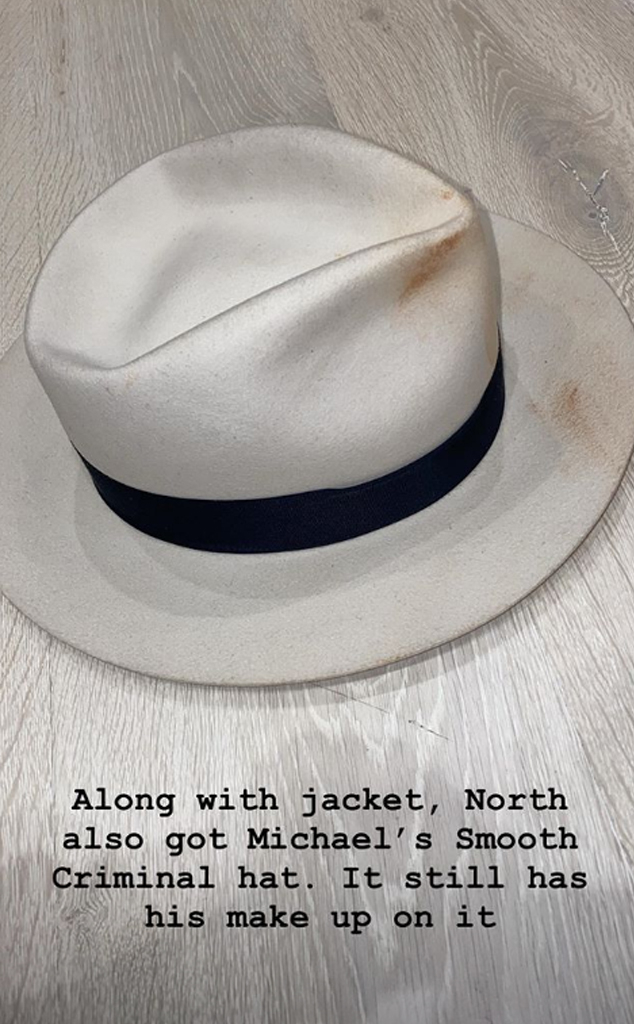 Kim Kardashian, Kanye West, North West, Michael Jackson Hat